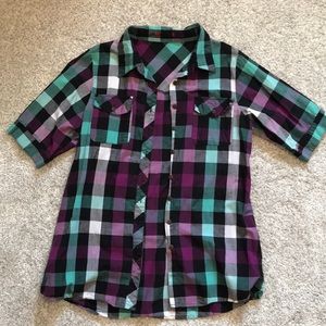 Short Sleeve Flannel Shirt